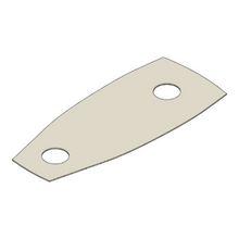 Load image into Gallery viewer, Ludwig Drums Classic Lug, 3D Printed Lug, Inner Spacer/Gasket, Vistalite, White