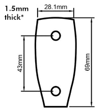 Load image into Gallery viewer, Ludwig Drums, Classic Lug, 3D Printed Lug Spacer/Gasket, (P6264) Color Options