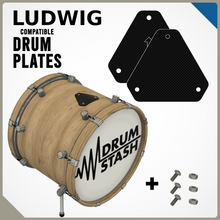 Load image into Gallery viewer, Ludwig Compatible Bass Drum Plate (Modular)