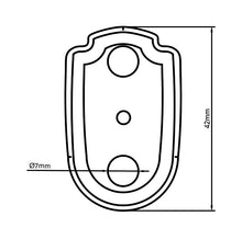 Load image into Gallery viewer, Snare/Tom Lug Spacer, Tama Starclassic Compatible Drum Part Replacement Diagram