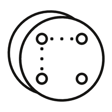 Load image into Gallery viewer, Custom Round Bass Drum Plates Icon