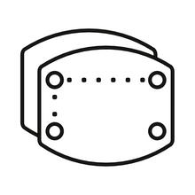 Load image into Gallery viewer, Custom Vertically-Convex Bass Drum Plates Icon