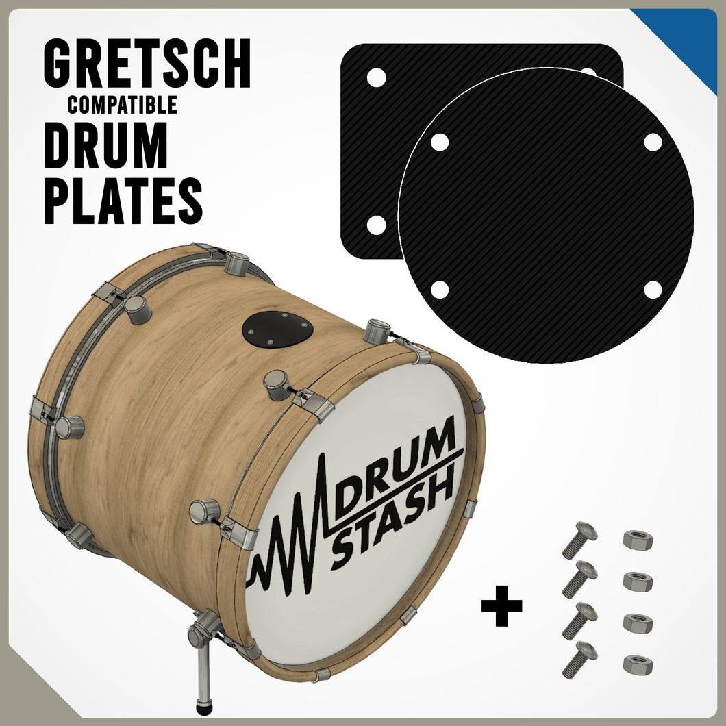 Gretsch Renown Compatible Bass Drum Plate (Round)