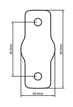 Load image into Gallery viewer, Bass Lug Spacer, Sonor Force (3005) Compatible Drum Part Replacement Diagram