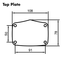 Load image into Gallery viewer, Tama Starclassic, Silverstar, Imperialstar Compatible Bass Drum Plate