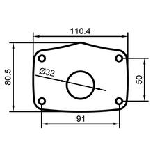 Load image into Gallery viewer, Bass Mount Spacer - Tama Compatible Drum Part Replacement (Starclassic/Silverstar/Imperialstar)