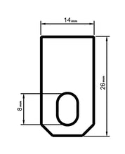 Load image into Gallery viewer, Bass Lug Insert - Tama Starclassic Compatible Drum Part Replacement. Diagram