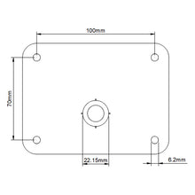 Load image into Gallery viewer, Roland MDP-7U Compatible Electronic Drum Module Mount Diagram