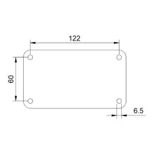 Load image into Gallery viewer, Pearl Export and Slingerland Compatible Bass Drum Plate Diagram