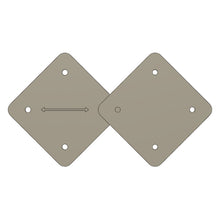 Load image into Gallery viewer, Tama Vintage Superstar, Imperialstar, Swingstar Compatible Bass Drum Plate 3D View 2