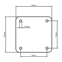 Load image into Gallery viewer, Slingerland Vinatge '70s Drums Compatible Bass Drum Plate Diagram