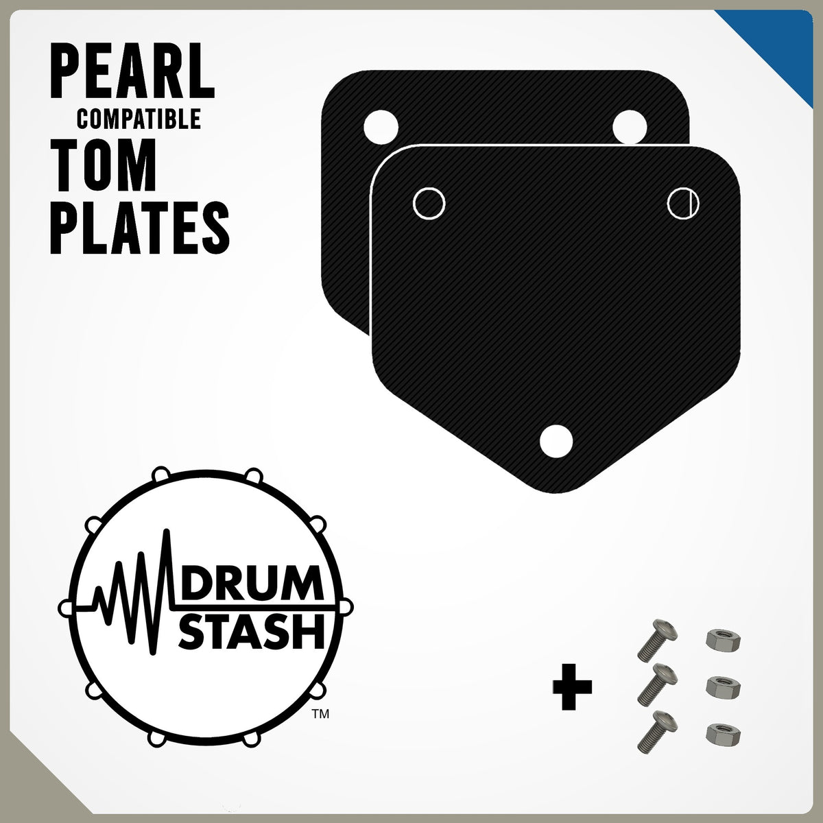 Pearl Drums Compatible Tom Drum Plate