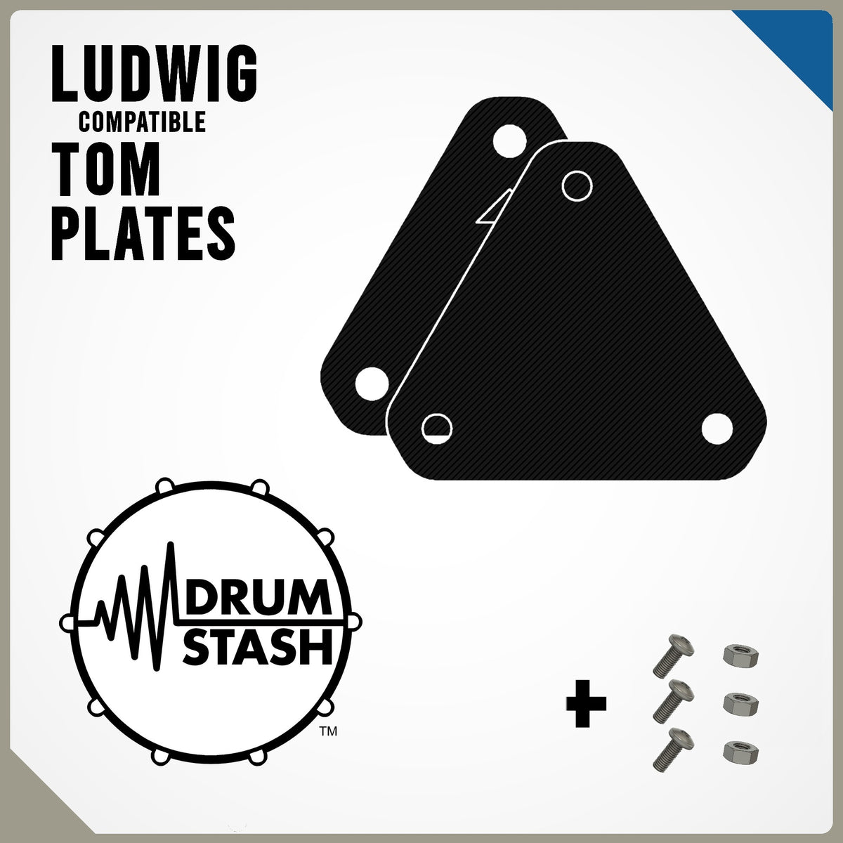 Ludwig Modular Drums Compatible Tom Drum Plate