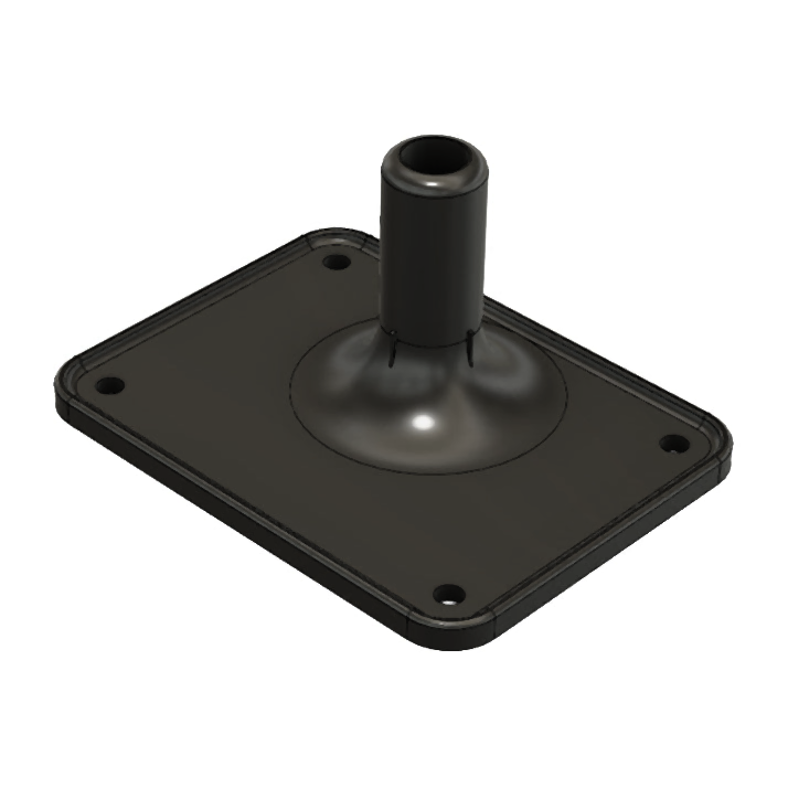Roland MDP-7U Compatible Electronic Drum Module Mount 3D View