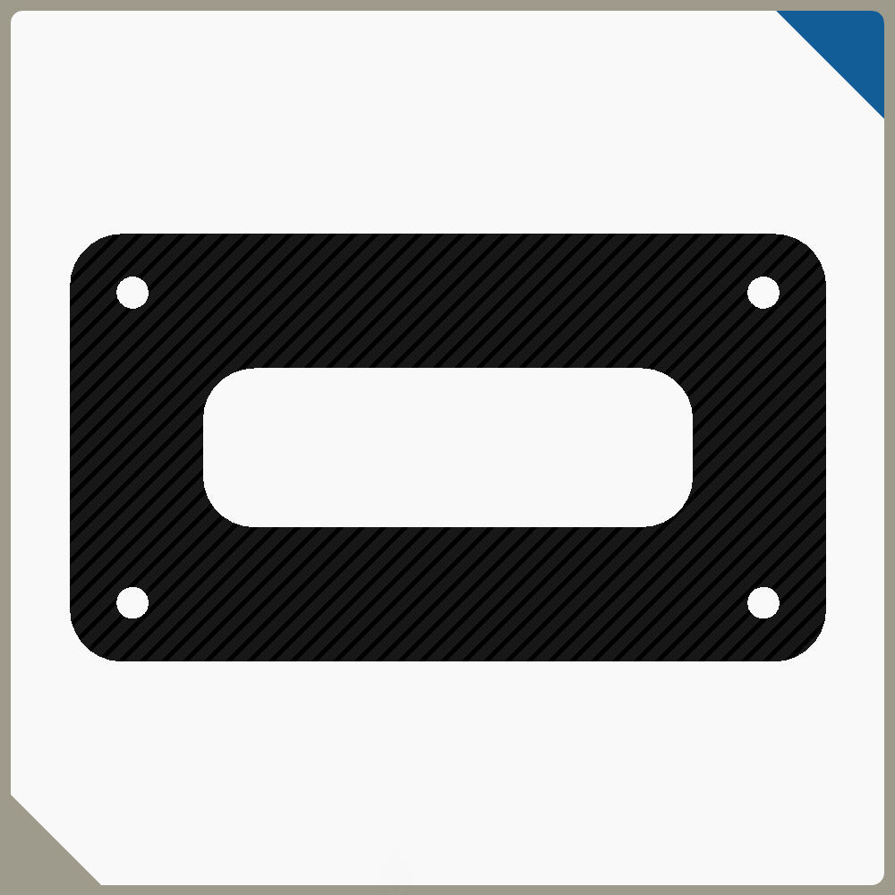 Bass Mount Spacer - Pearl Compatible (Export/World-Style), 3D printed drum part - photo 1