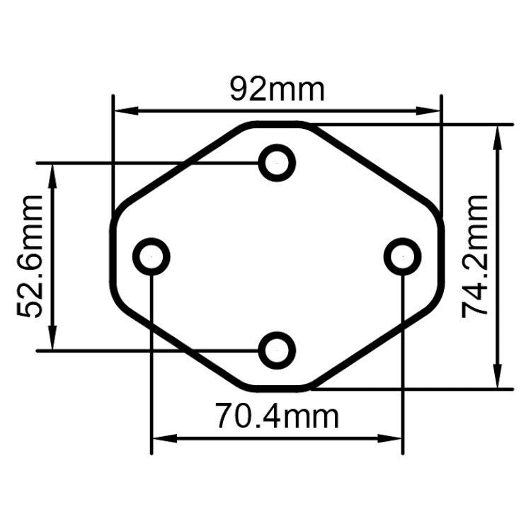Bass Drum Spur Spacer - Pearl Compatible (World Series), 3D printed drum part - photo 2