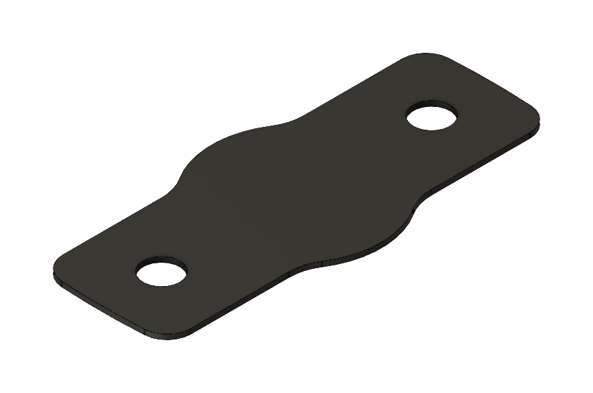 Bass Lug Spacer, Sonor Force (3005) Compatible Drum Part Replacement 3D View