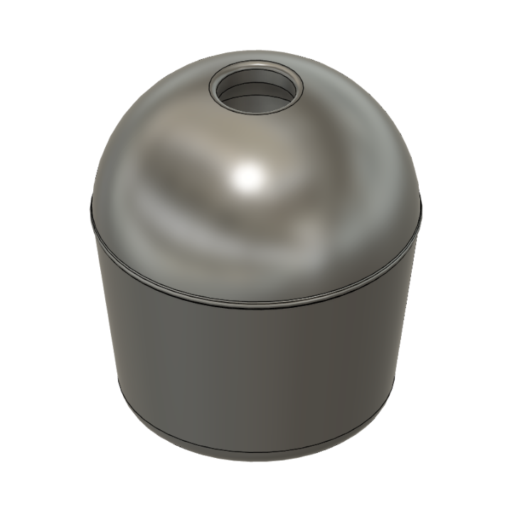 Floor Tom Leg Foot - Yamaha 9000-Style Drum Part Replacement, 3D printed drum part - photo 1