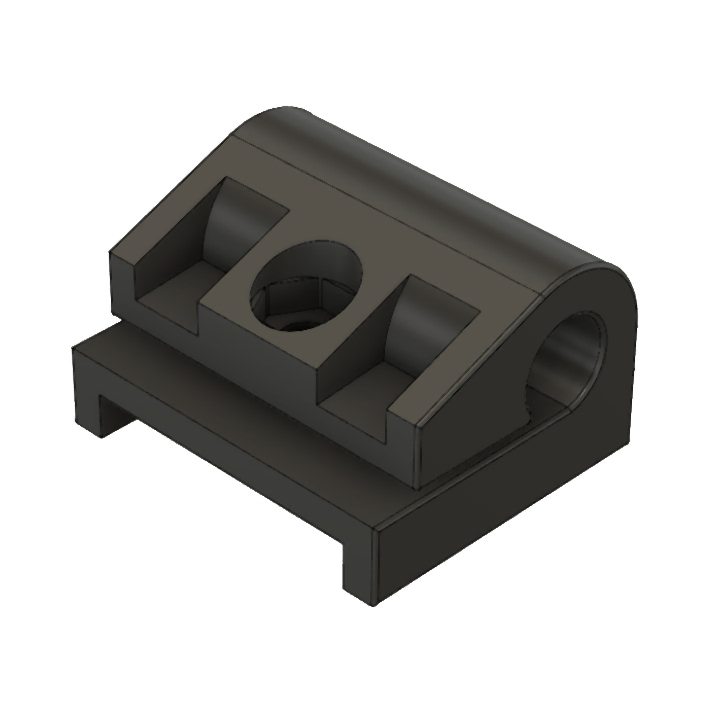Premier Signia Compatible Tom Mount Bracket Drum Part Replacement 3D View