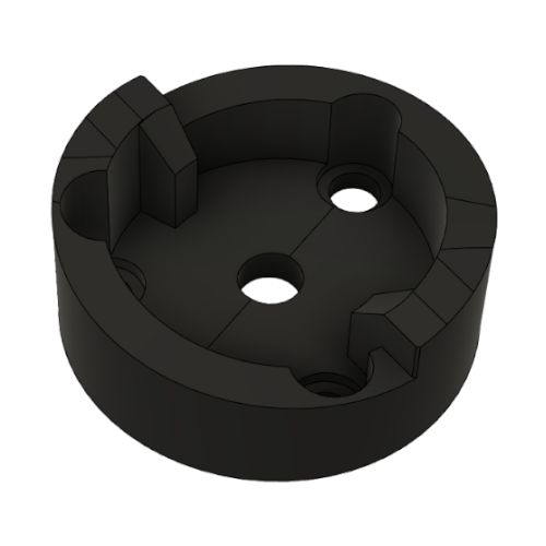 Tama Compatible Vintage One-Touch Muffler Base, 80s, 3D printed drum part - photo 1