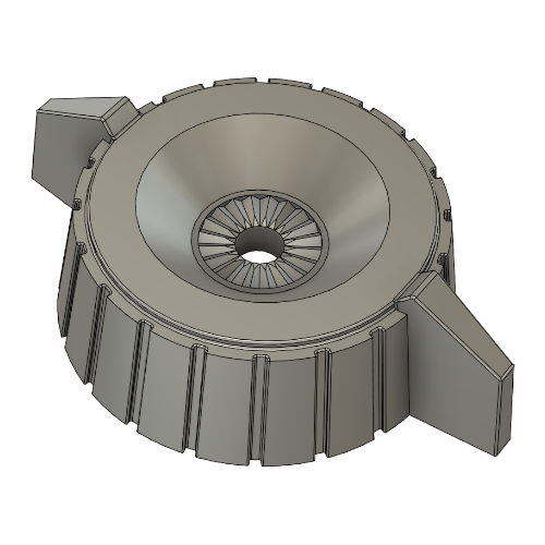 TAMA Compatible Vintage One-Touch Muffler Knob, 80s