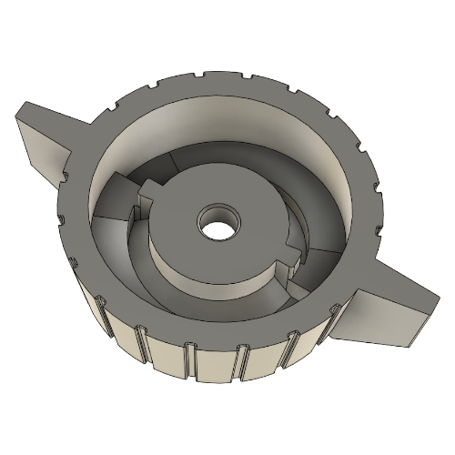 Tama Compatible Vintage One-Touch Muffler Knob, 80s, 3D printed drum part - photo 2