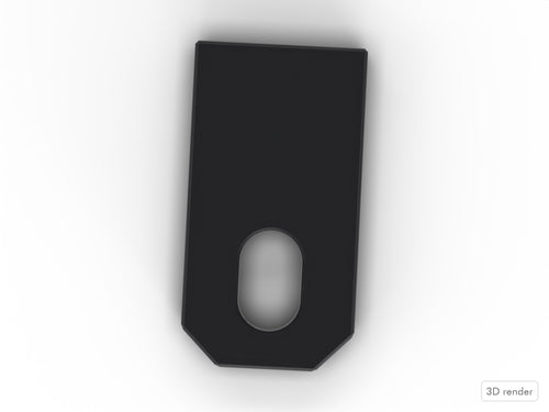 Bass Lug Nut Stopper Insert - Tama Starclassic Compatible Drum Part Replacement Top View