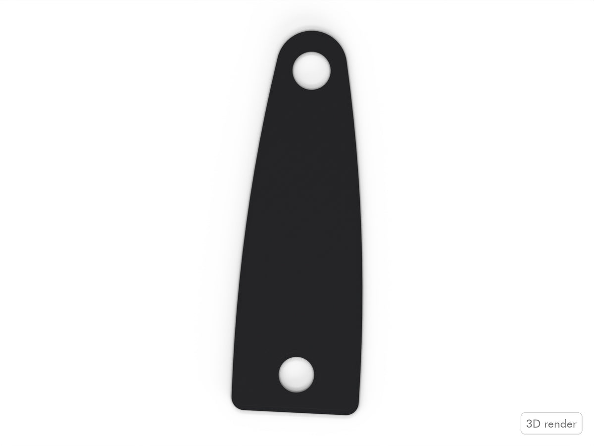 Bass Lug Spacer/Gasket, Yamaha Compatible Drum Part Replacement Top View
