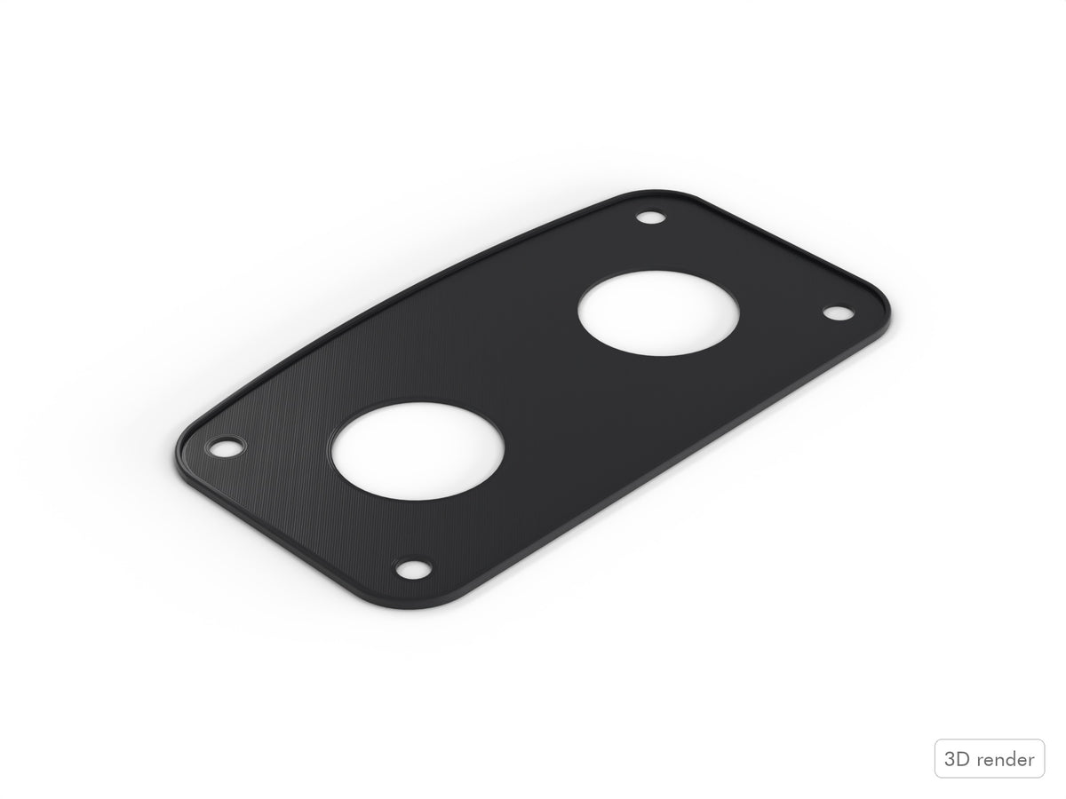 Bass Mount Spacer - Pearl Session Custom Compatible Drum Part Replacement 3D View 2