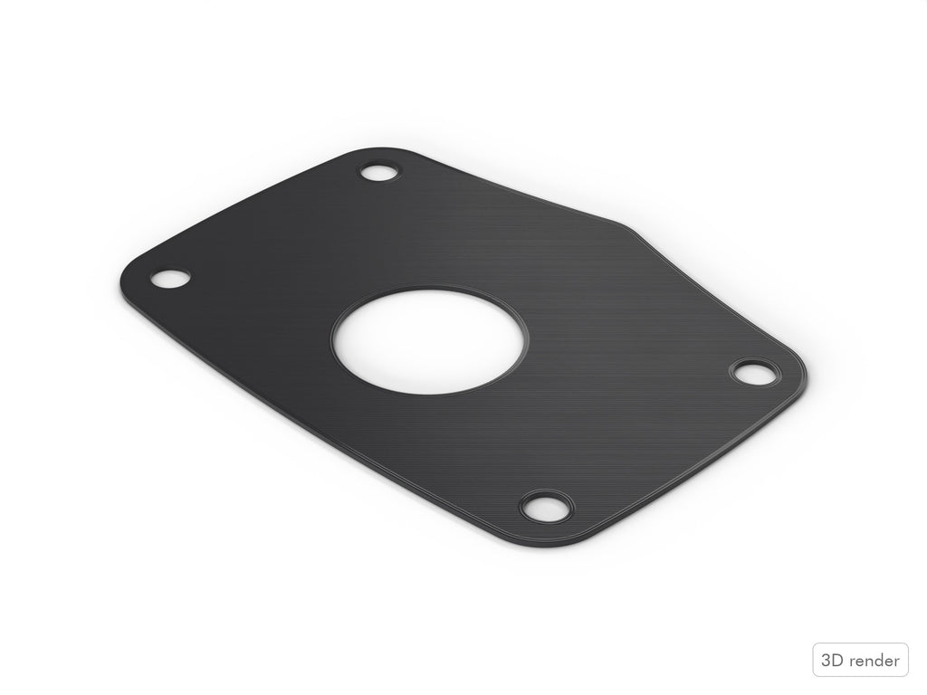 Bass Mount Spacer - Tama Compatible Drum Part Replacement (Starclassic/Silverstar/Imperialstar) 3D View