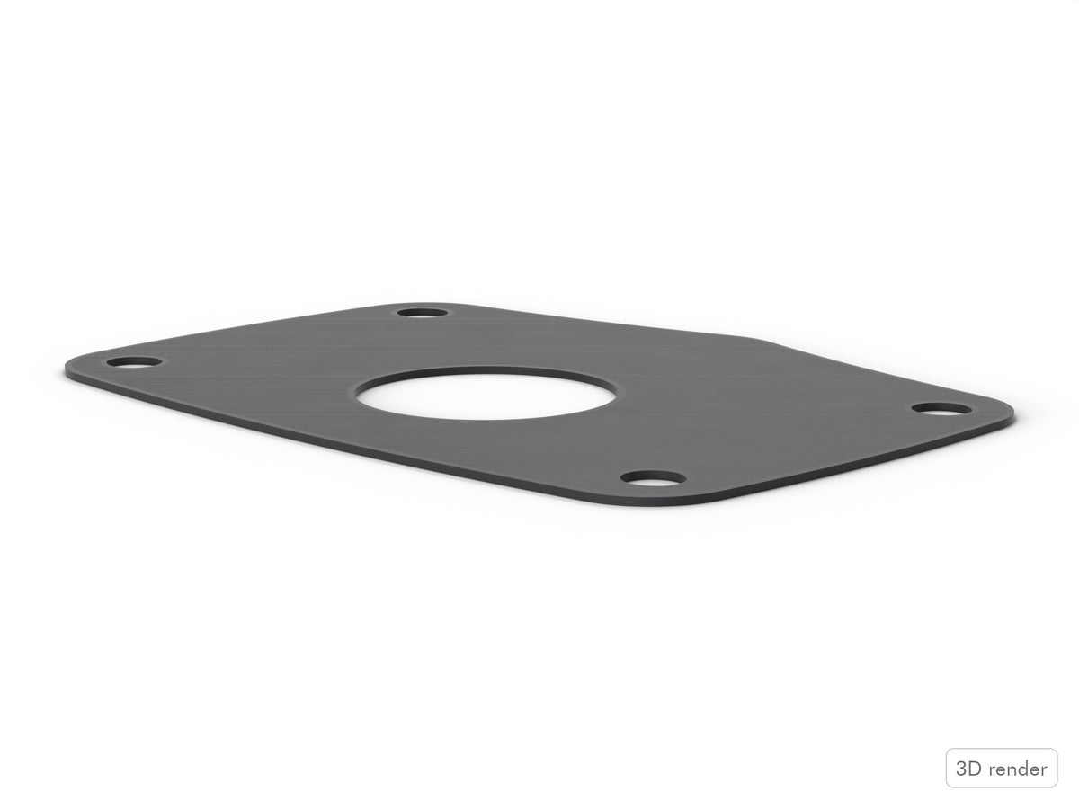 Bass Mount Spacer - Tama Compatible Drum Part Replacement (Starclassic/Silverstar/Imperialstar) Side View