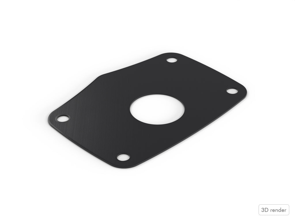 Bass Mount Spacer - Tama Compatible Drum Part Replacement (Starclassic/Silverstar/Imperialstar) 3D View 2