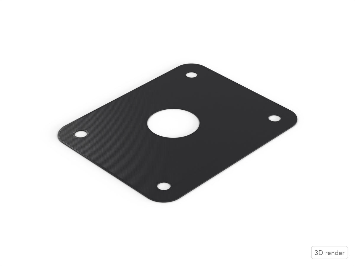 Bass Mount Spacer - Yamaha Compatible Drum Part Replacement (Recording/Tour/Stage) 3D View 2