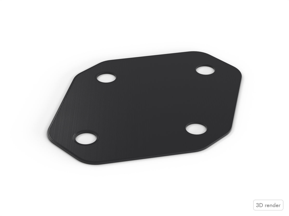 Bass Drum Spur Spacer - Pearl Compatible Drum Part Replacement (World Series) 3D View 2