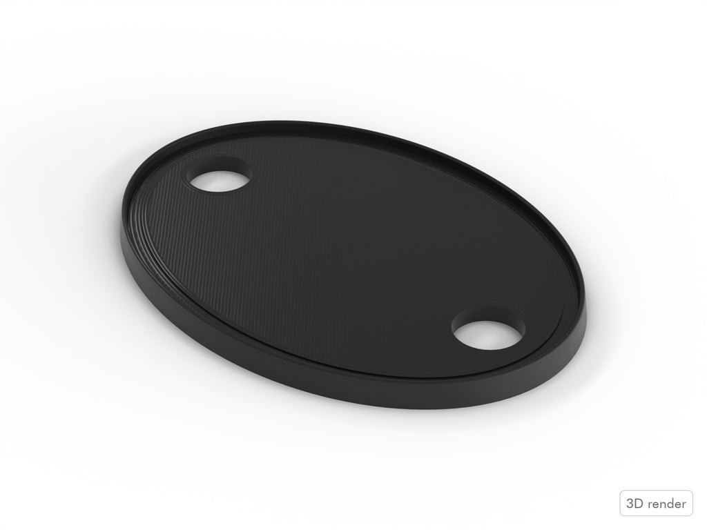 Floor Tom Bracket Spacer, PDP Compatible Drum Part Replacement (CX/MX/LX/M5/X7) 3D View 2