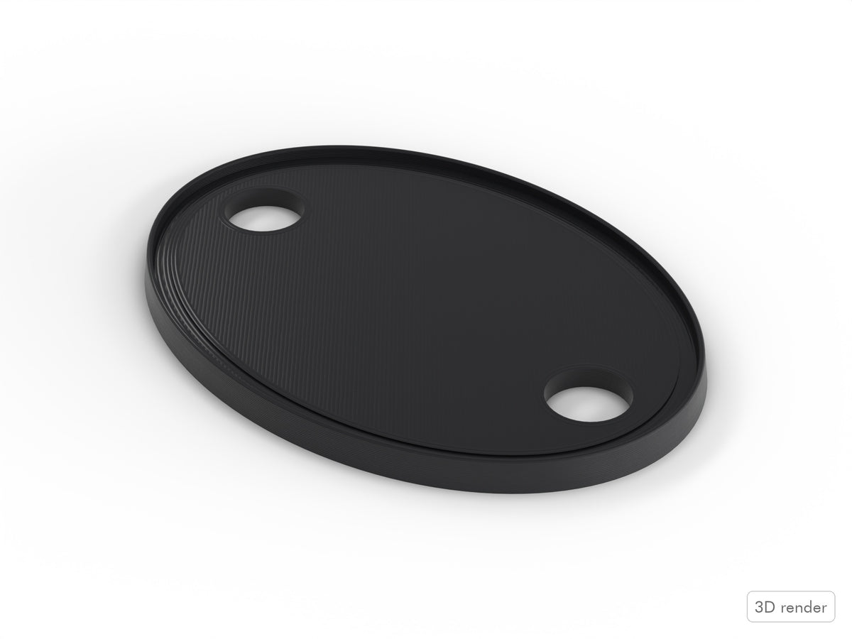 Floor Tom Bracket Spacer, PDP Compatible Drum Part Replacement (CX/MX/LX/M5/X7) 3D View 2