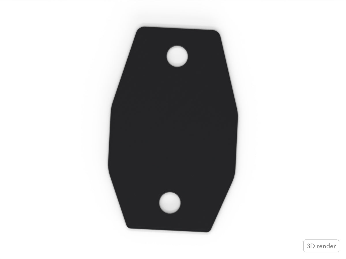 Floor Tom Bracket Spacer - Pearl Compatible Drum Part Replacement (World Series) Top View