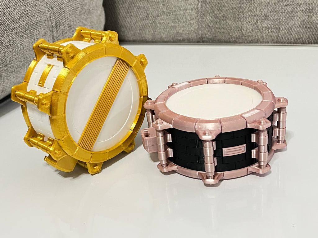Beat Blokz - 1/4 Scale Snare Drum - Kit, 3D printed drum part - photo 5