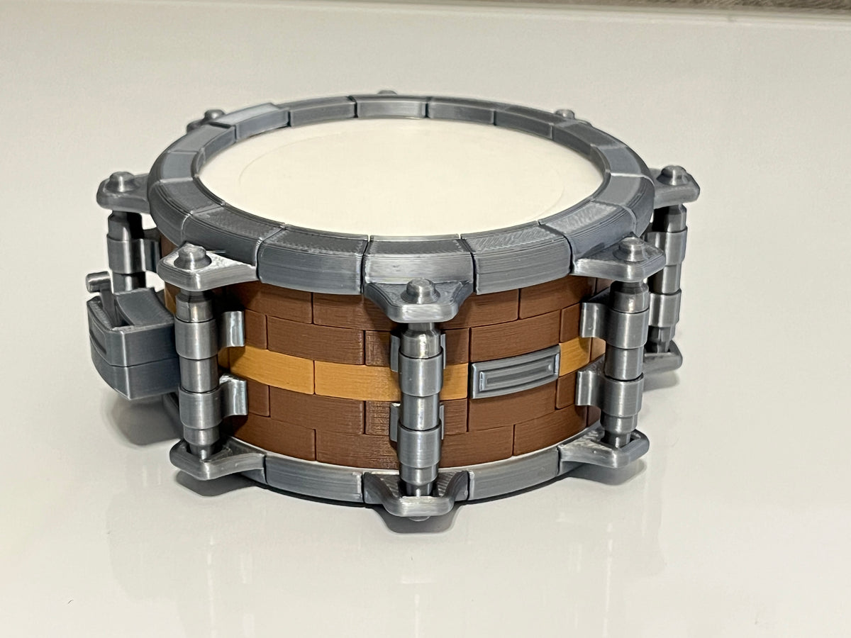 Beat Blokz - 1/4 Scale Snare Drum - Kit, 3D printed drum part - photo 10