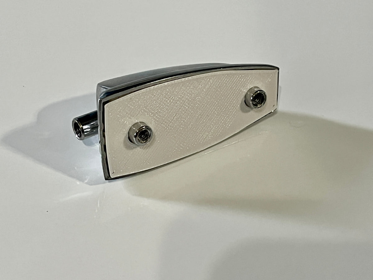 Ludwig Drums Classic Lug Lug, Inner Spacer/Gasket, Vistalite, White, 3D printed drum part - photo 2