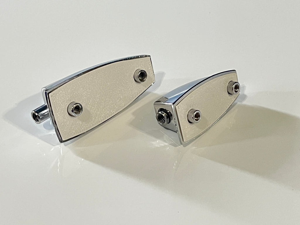 Ludwig Drums Classic Lug Lug, Inner Spacer/Gasket, Vistalite, White, 3D printed drum part - photo 3