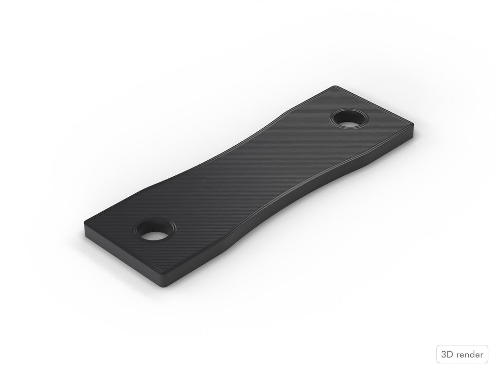 Drum Lug Spacer/Gasket - Ludwig Compatible Drum Part Replacement (2.75" Bowtie Lugs) 3D View