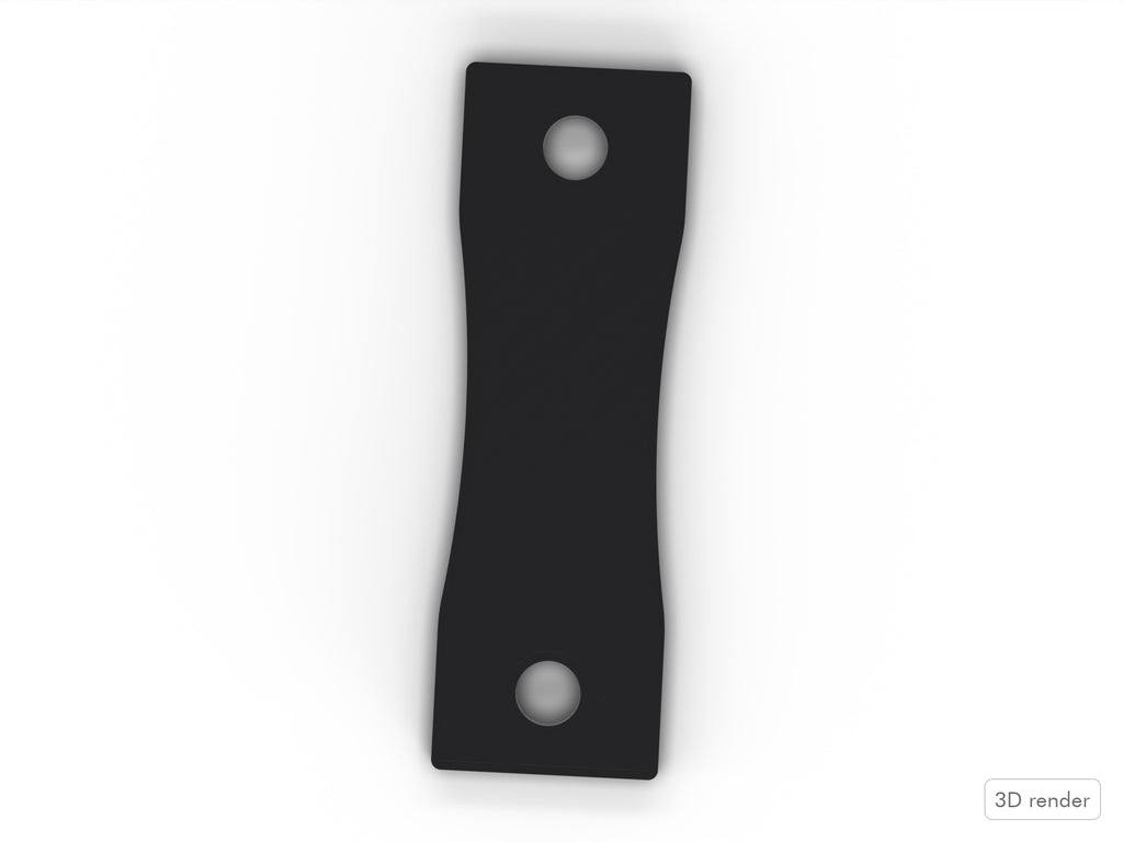 Drum Lug Spacer/Gasket - Ludwig Compatible Drum Part Replacement (2.75" Bowtie Lugs) Top View