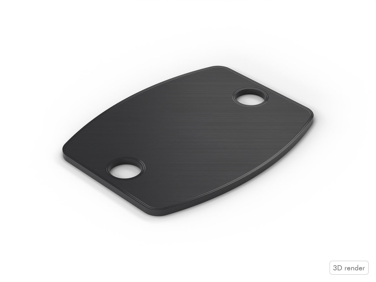 Tom Mount/Floor Tom Bracket Spacer - Ludwig Compatible Drum Part Replacement (Elite-Style) 3D View