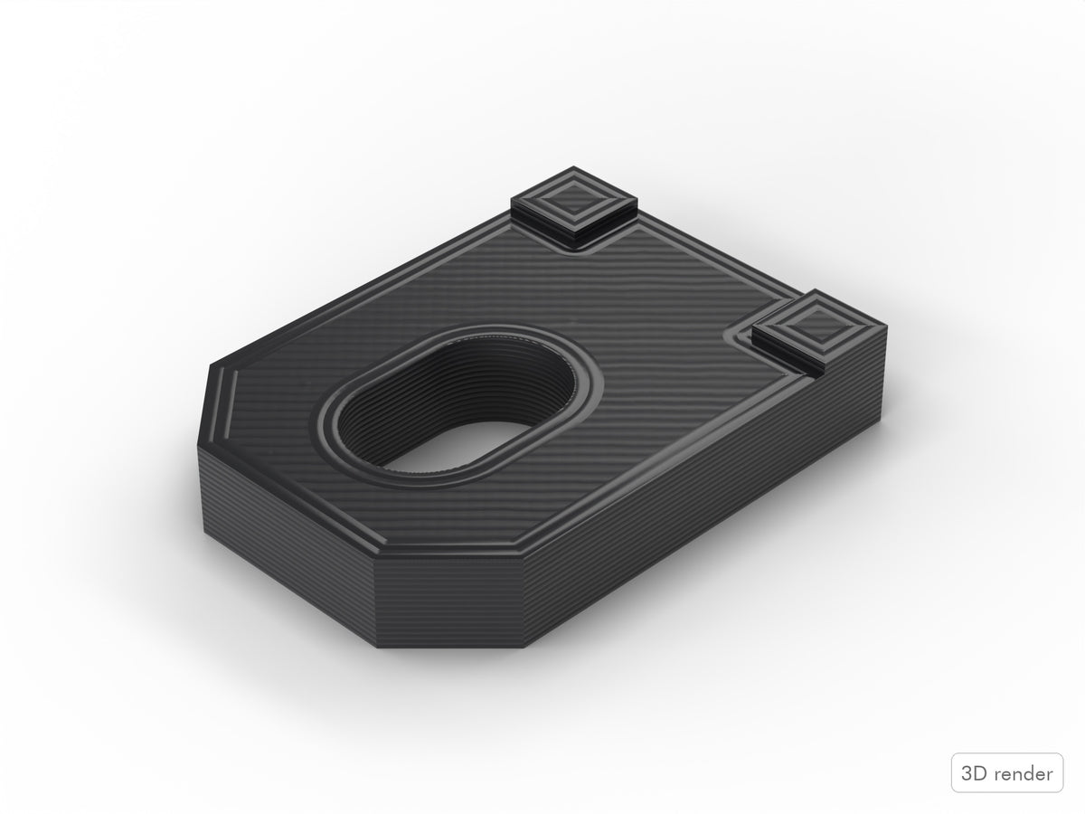 Snare and Tom Lug Nut Stopper Insert, Tama Starclassic Compatible Drum Part Replacement 3D View