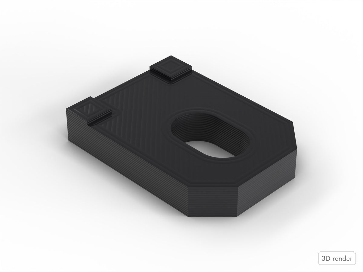 Snare and Tom Lug Nut Stopper Insert, Tama Starclassic Compatible Drum Part Replacement 3D View 2