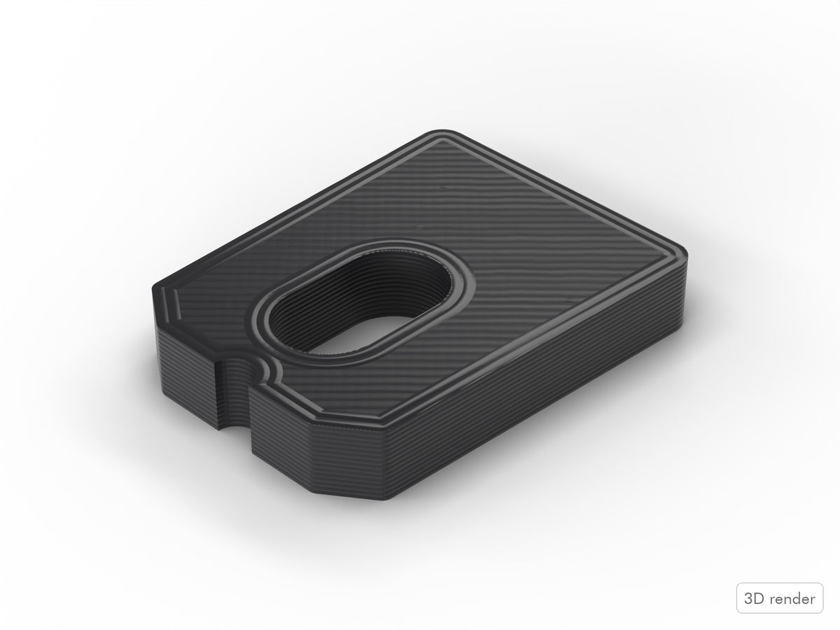 Lug Nut Stopper Insert (Notched), Ludwig Classic Lug Compatible Drum Part Replacement 3D View