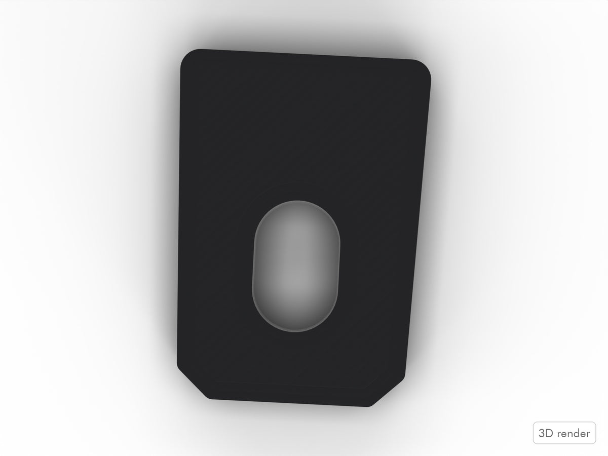 Lug Nut Stopper Insert, Ludwig Mini Classic Lug Compatible Drum Part Replacement Top View