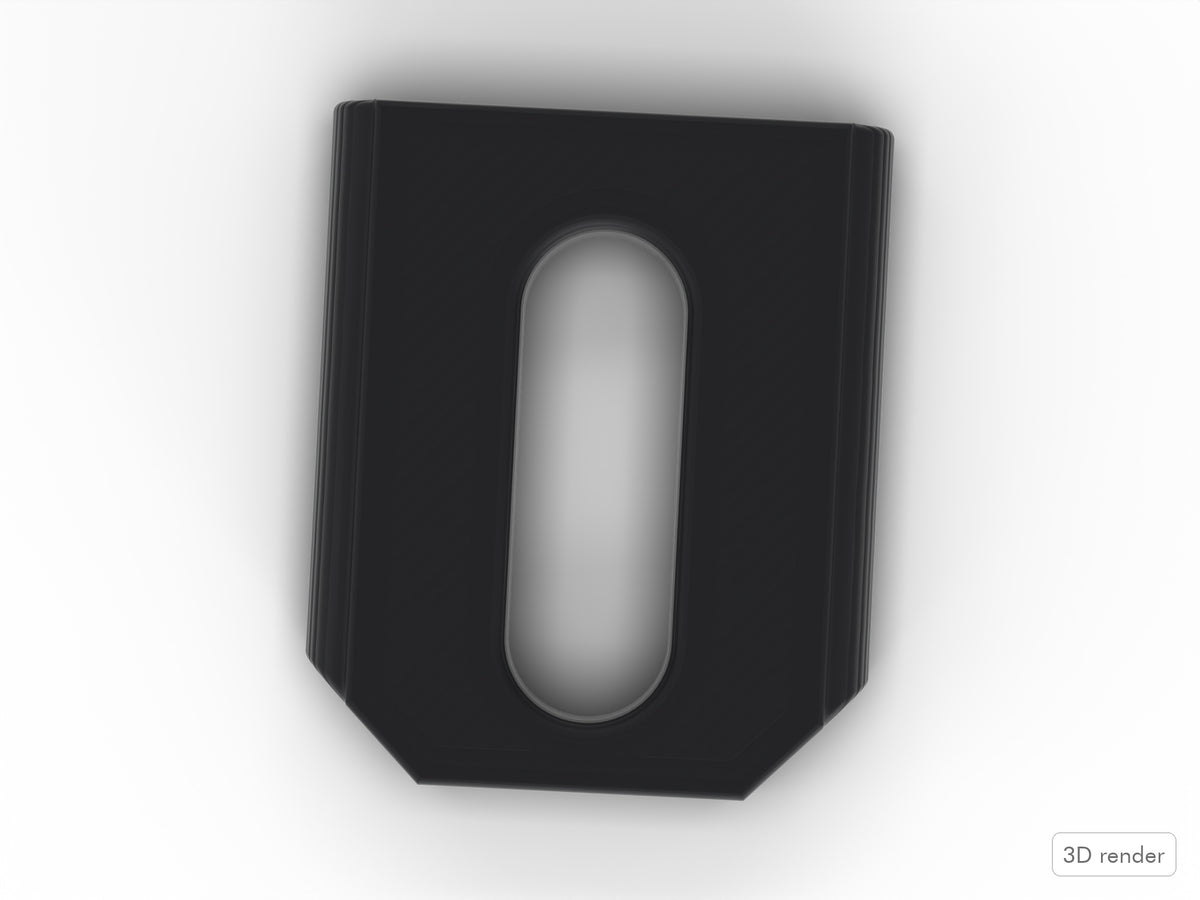 Lug Nut Stopper Insert, Mapex Compatible Drum Part Replacement (Armory/Saturn/M Series) Top View