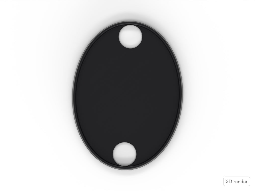 Drum Tom Lug Spacer/Gasket, PDP Compatible Drum Part Replacement (CX/MX/LX/M5/X7) Top View